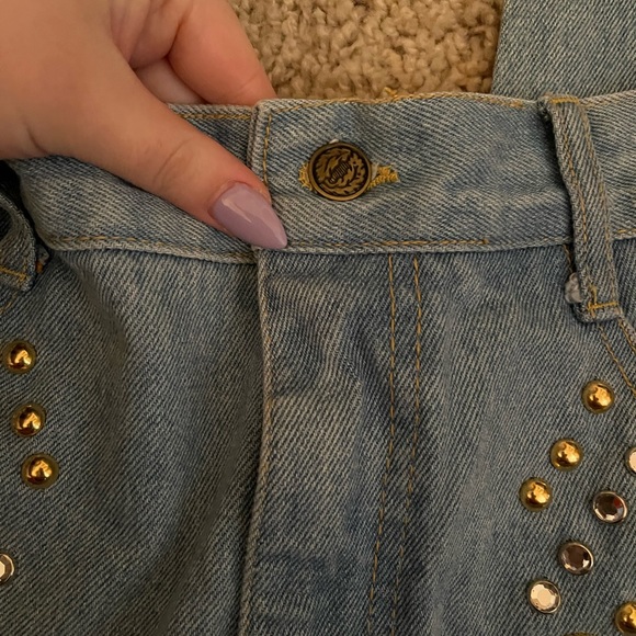 Vintage Monique jeans rhinestone studded - Picture 7 of 13